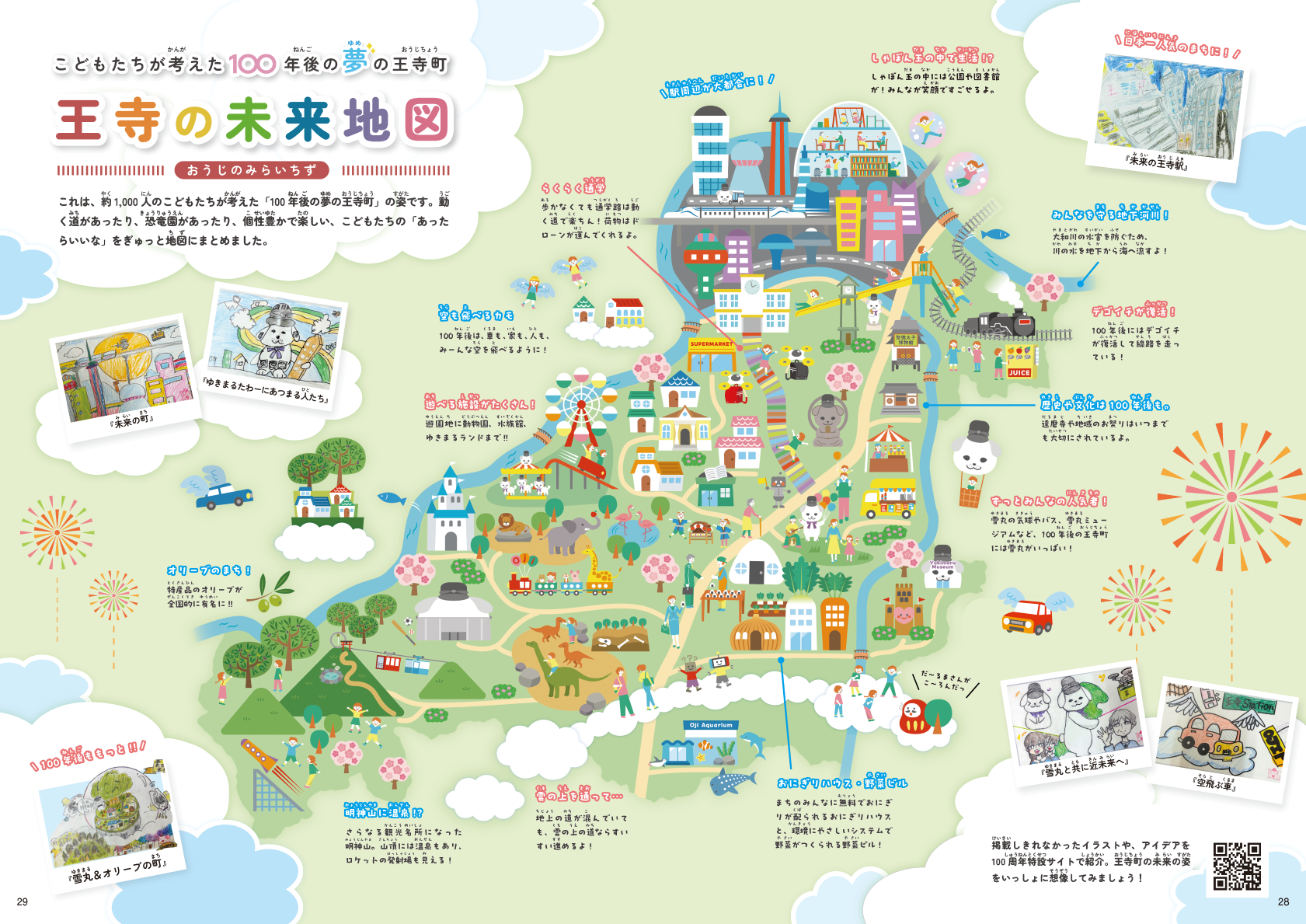 みんなでえがこう！王寺の未来地図